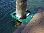 Normal piling holder